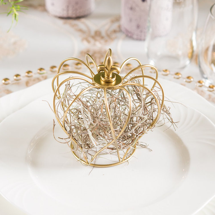 Weddingstar Wired Crown Place Card Holder Wayfair